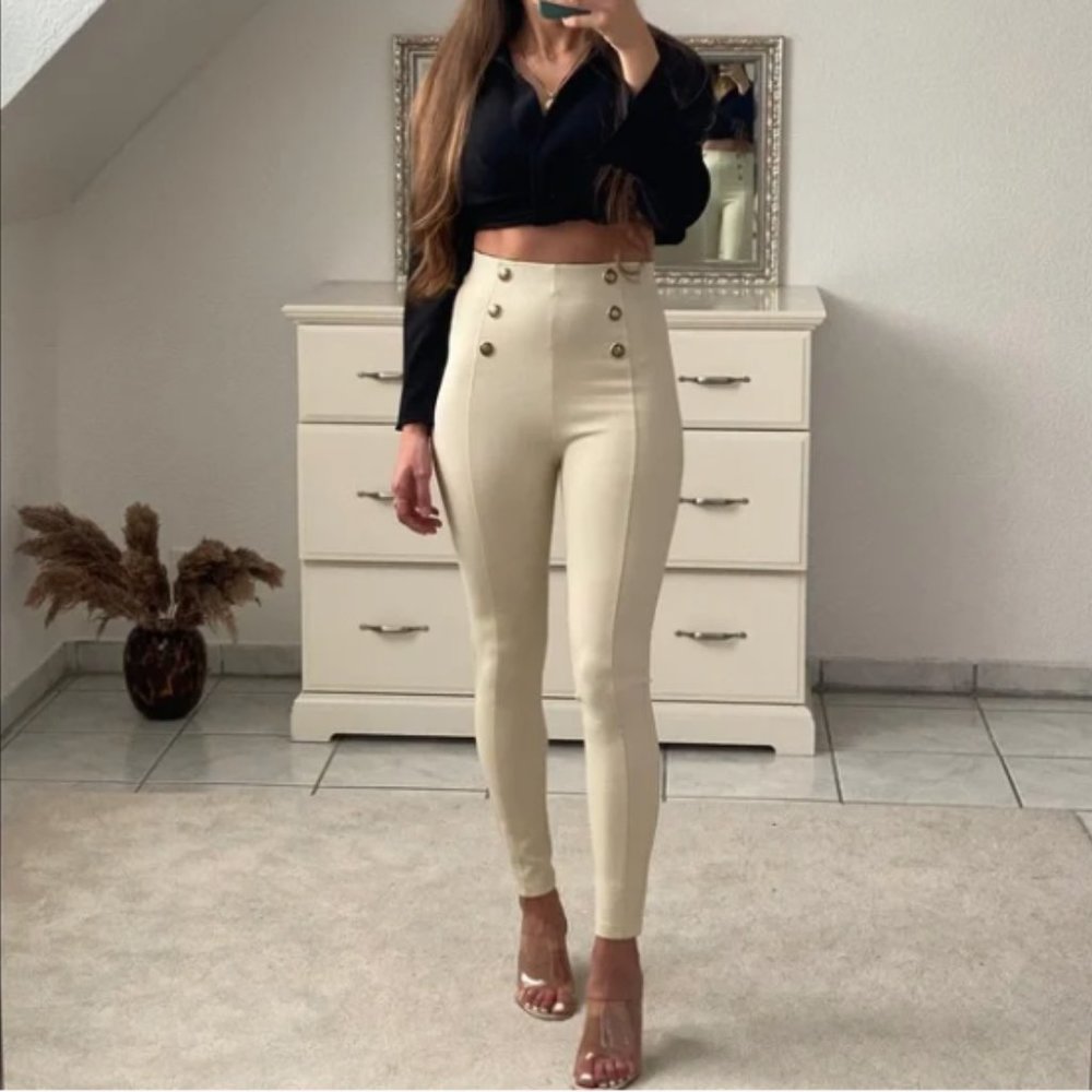 ZARA Hi-Rise Leggings